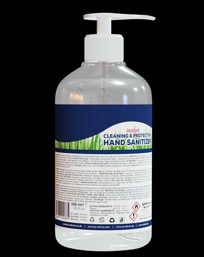 500 ml transparent bottle back - 500ml transparent bottle back